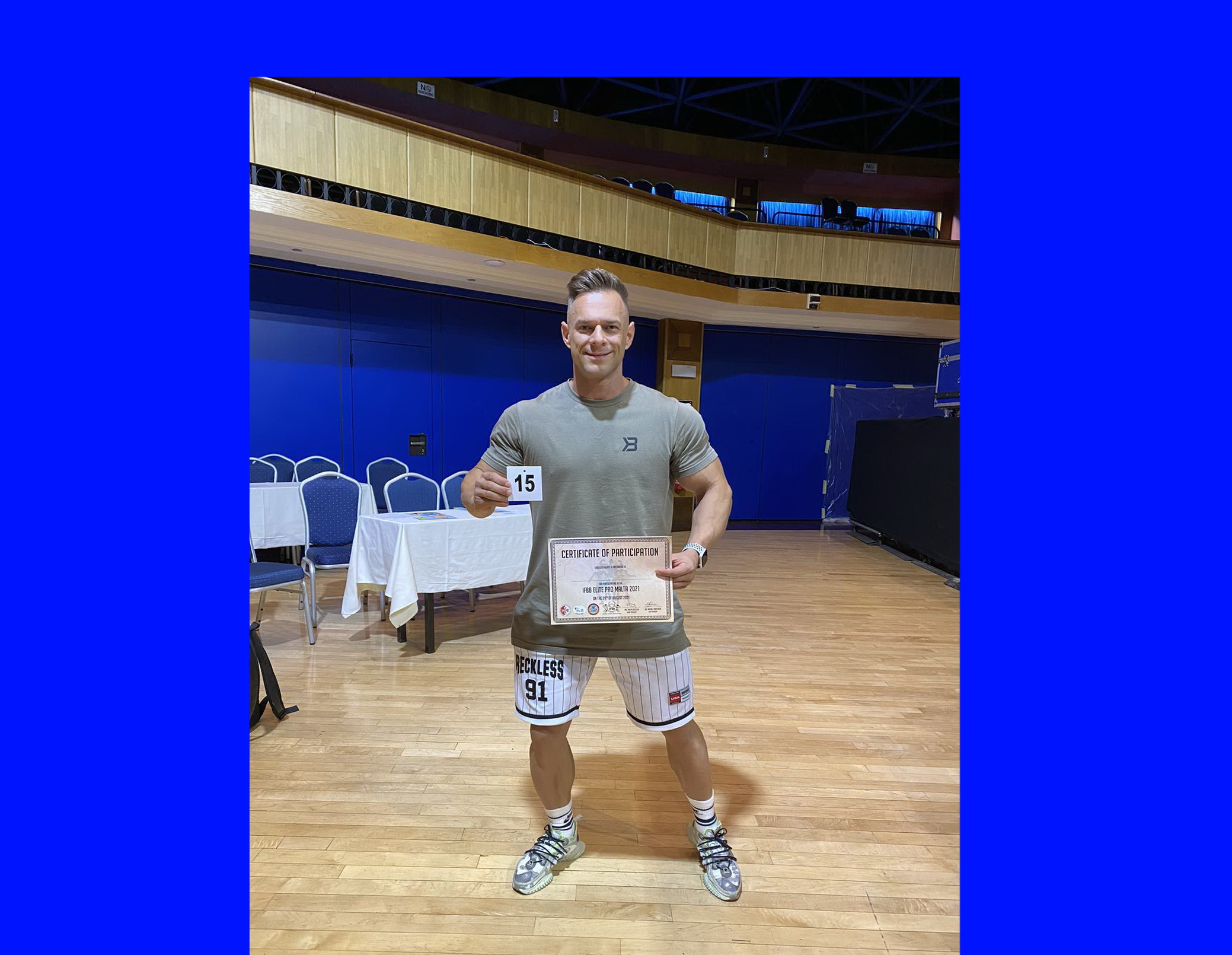 АНТОН ПАПЕЖУК ПРЕДСТАВИТЬ УКРАЇНУ НА ПРОФЕСІЙНОМУ ТУРНІРІ «IFBB ELITE PRO MALTA-2021»