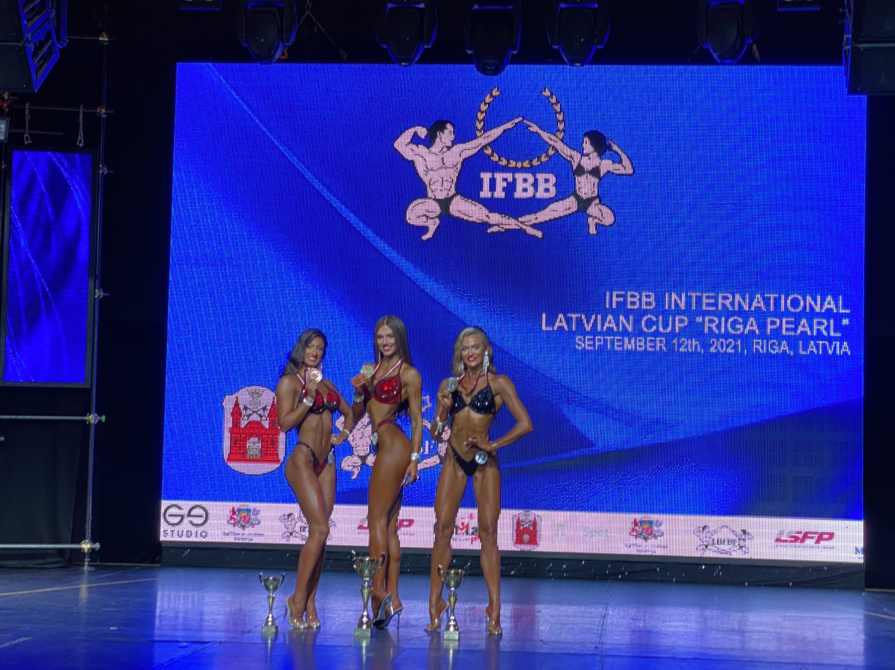 КАТЕРИНА МИРОНЮК – ДВІЧІ СРІБНА ПРИЗЕРКА «IFBB INTERNATIONAL LATVIAN CUP RIGA PEARL»!