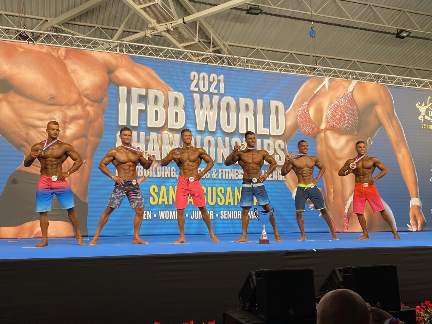 ОЛЕГ ДАНИШ – СРІБНИЙ ПРИЗЕР ЧЕМПІОНАТУ СВІТУ У МЕНС ФІЗИК ДО 182 СМ! ВІТАЛІЙ ЮСЬКО – П’ЯТИЙ. МАКСИМ ТАРАРІЄВ – ШОСТИЙ.