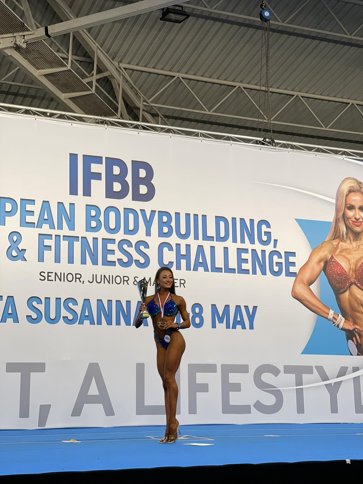 ВІОЛЕТА ПАЛАМАРЧУК – ЧЕМПІОНКА ЄВРОПИ У БІКІНІ СЕРЕД ЖІНОК!