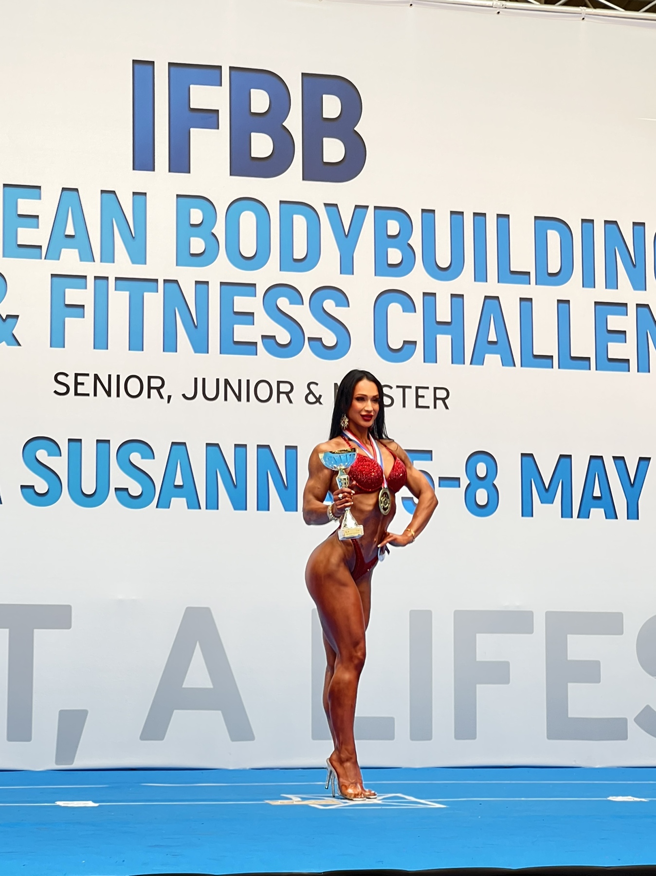 ЮЛІЯ ШИКУЛА – ЧЕМПІОНКА ЄВРОПИ У БОДІФІТНЕСІ СЕРЕД ЖІНОК!