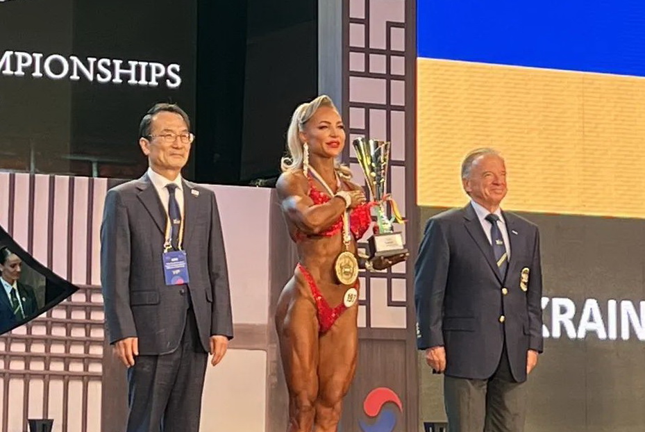 КАТЕРИНА ІЩЕНКО – АБСОЛЮТНА ЧЕМПІОНКА СВІТУ СЕРЕД ЖІНОК У БОДІФІТНЕСІ!