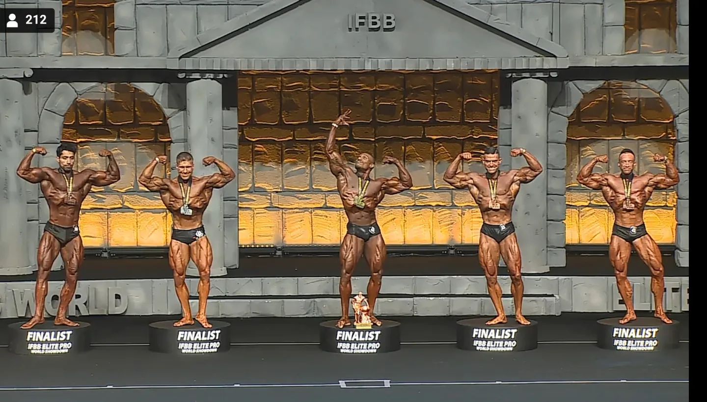 СЕРГІЙ ДАНІЛЕЦЬ – СРІБНИЙ ПРИЗЕР ТУРНІРУ «IFBB MR. WORLD ELITE PRO WORLD SHOWDOWN» У КЛАСИК ФІЗИК!