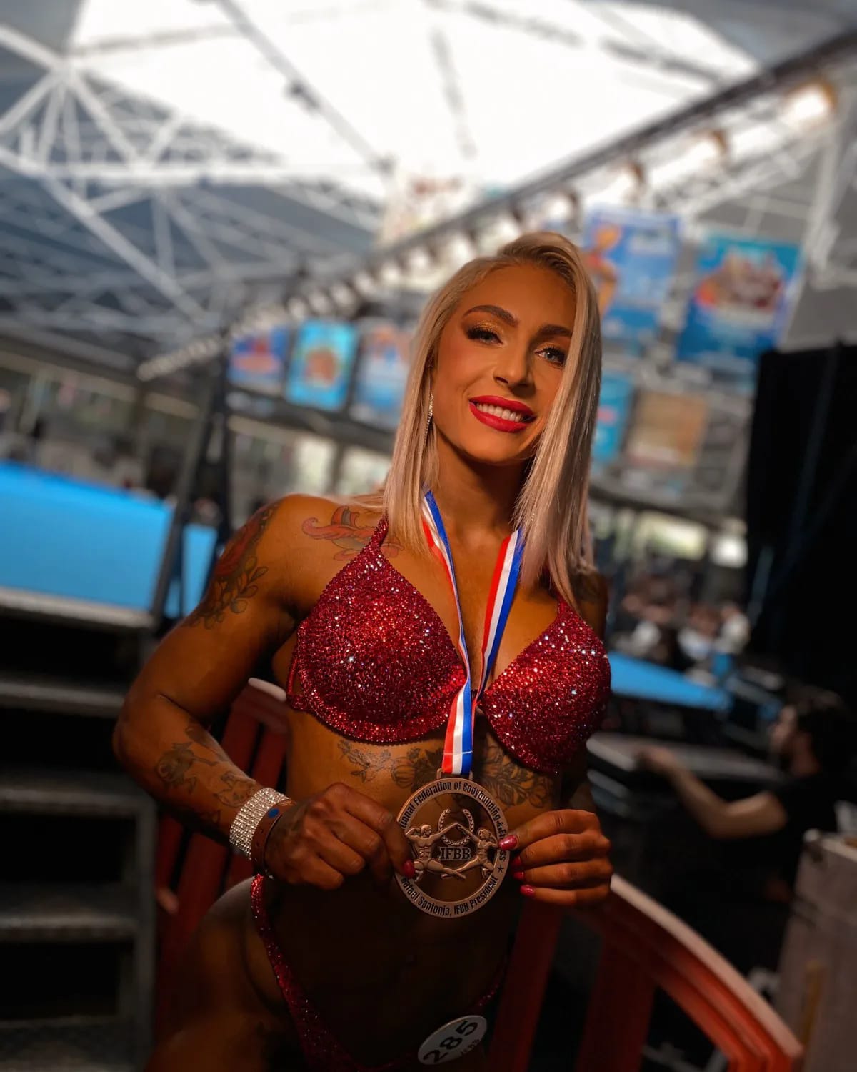ЮЛІЯ ГОРНУШКІНА – П’ЯТА НА КУБКУ СВІТУ IFBB СЕРЕД ЖІНОК У ВЕЛНЕСІ +168 СМ!