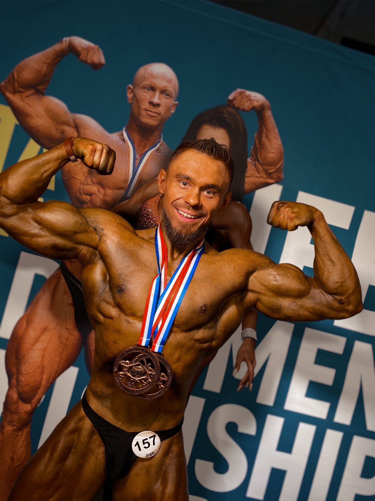 ДРУГА БРОНЗОВА ЗВИТЯГА СТАНІСЛАВА ВІЗЕНГЕРА НА ЧЕМПІОНАТІ СВІТУ IFBB!