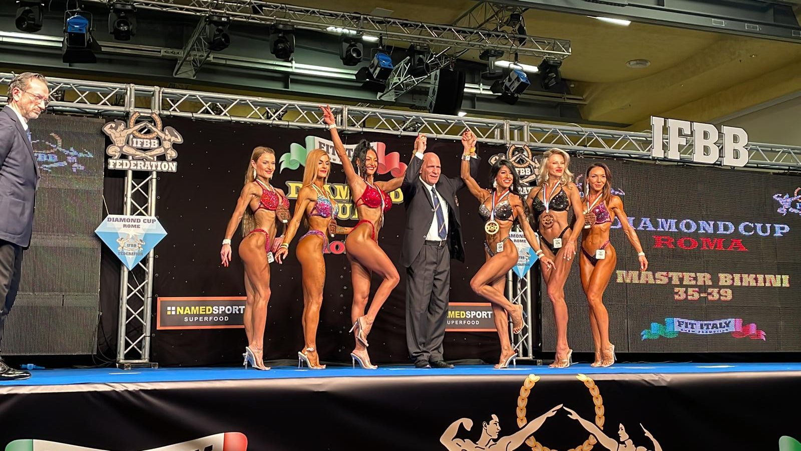 ЄВГЕНІЯ ЛУКІЧОВА – БРОНЗОВА ПРИЗЕРКА МІЖНАРОДНОГО ТУРНІРУ «DIAMOND CUP ROME» У БІКІНІ СЕРЕД МАЙСТРІВ
