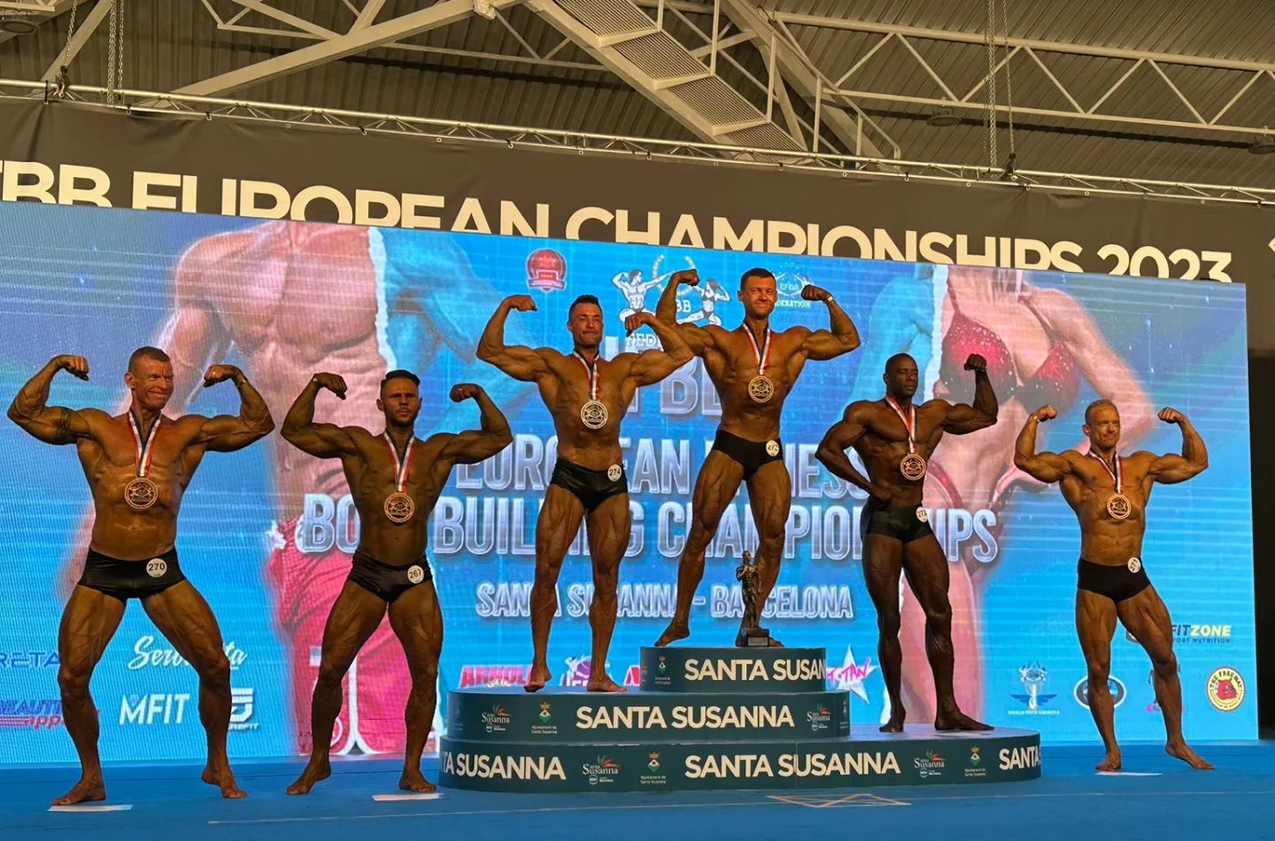 РУСЛАН КЛІЩУК – ПОСІВ ЧЕТВЕРТЕ МІСЦЕ НА ЧЕМПІОНАТІ ЄВРОПИ У КЛАСИЧНОМУ БОДІБІЛДИНГУ +180 СМ