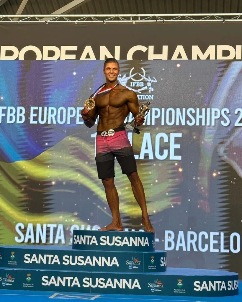 ОЛЕКСАНДР МУНТЯН - ЧЕМПІОН ЄВРОПИ У МЕНС ФІЗИК +182 СМ! ВЛАДИСЛАВ БАРСУКОВ - ВІЦЕЧЕМПІОН ЄВРОПИ!