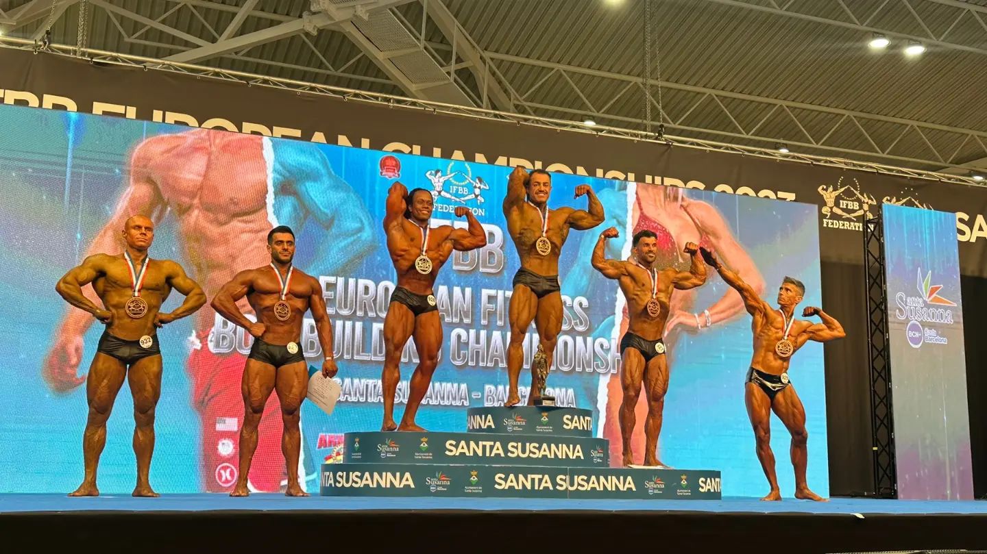РОМАН ГУБРІЙ - ЧЕМПІОН ЄВРОПИ У КЛАСИК ФІЗИК ДО 175 СМ! ОЛЕКСІЙ ПАВЛОВ - ШОСТИЙ!
