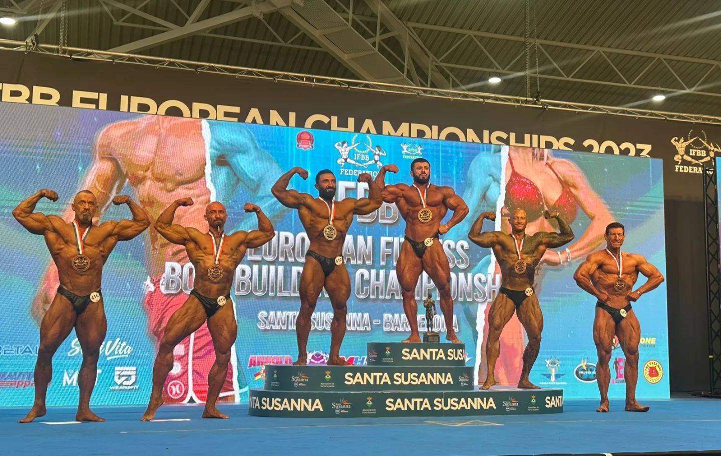 ЄВГЕН ПОНОМАРЬОВ – БРОНЗОВИЙ ПРИЗЕР ЧЕМПІОНАТУ ЄВРОПИ У БОДІБІЛДИНГУ СЕРЕД ЧОЛОВІКІВ ДО 90 КГ!