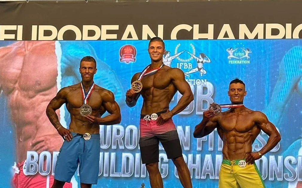 ОЛЕКСАНДР МУНТЯН - ЧЕМПІОН ЄВРОПИ У МЕНС ФІЗИК +182 СМ! ВЛАДИСЛАВ БАРСУКОВ - ВІЦЕЧЕМПІОН ЄВРОПИ!