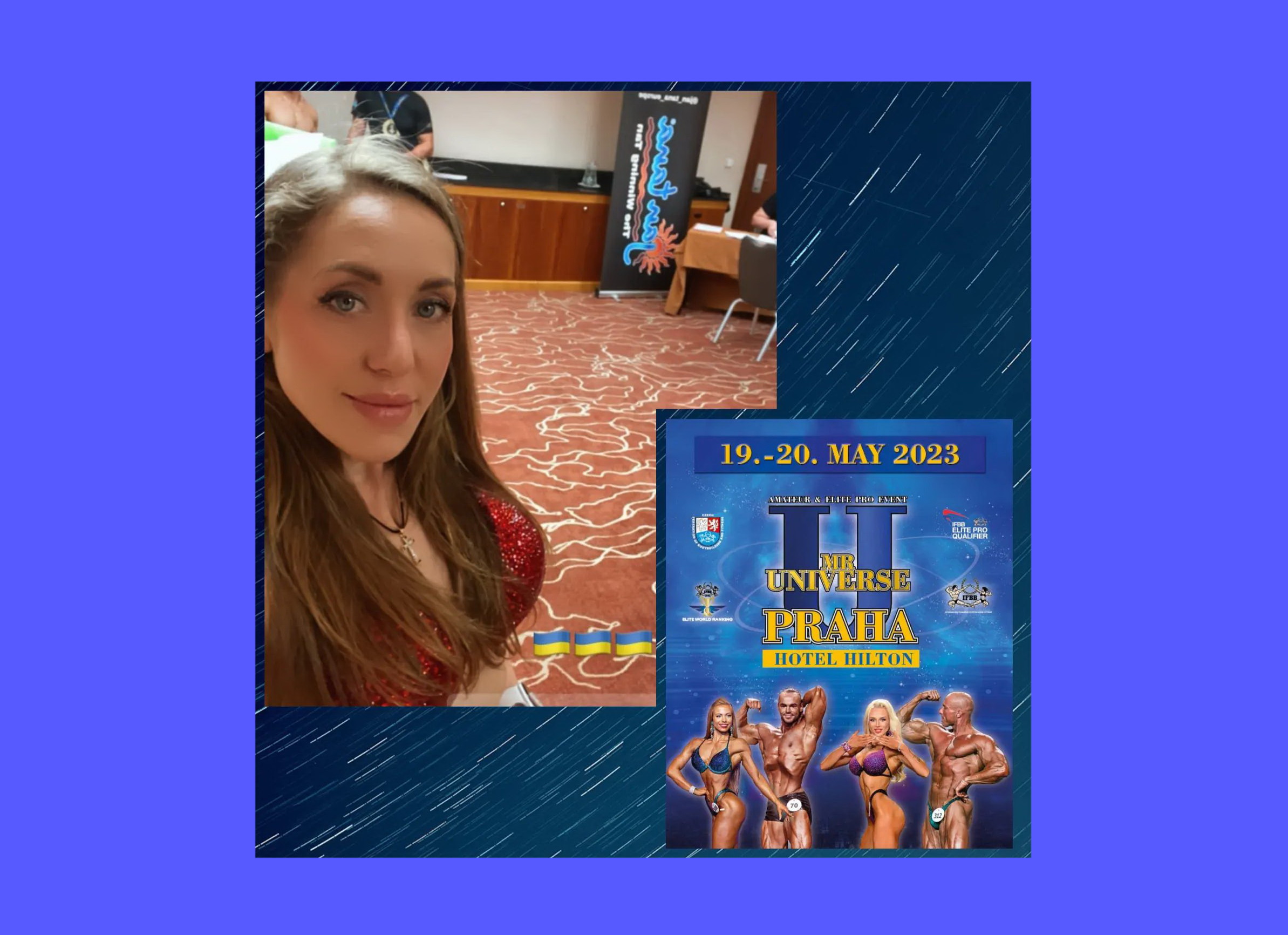 АНАСТАСІЯ МЕЛЬНИЧУК ВІЗЬМЕ УЧАСТЬ У МІЖНАРОДНОМУ ТУРНІРІ "2023 MR. UNIVERSE PRAGUE"