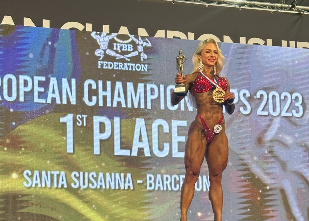 ЮЛІЯ ГОРНУШКІНА – ЧЕМПІОНКА ЄВРОПИ У ВЕЛНЕСІ СЕРЕД ЖІНОК +168 СМ!