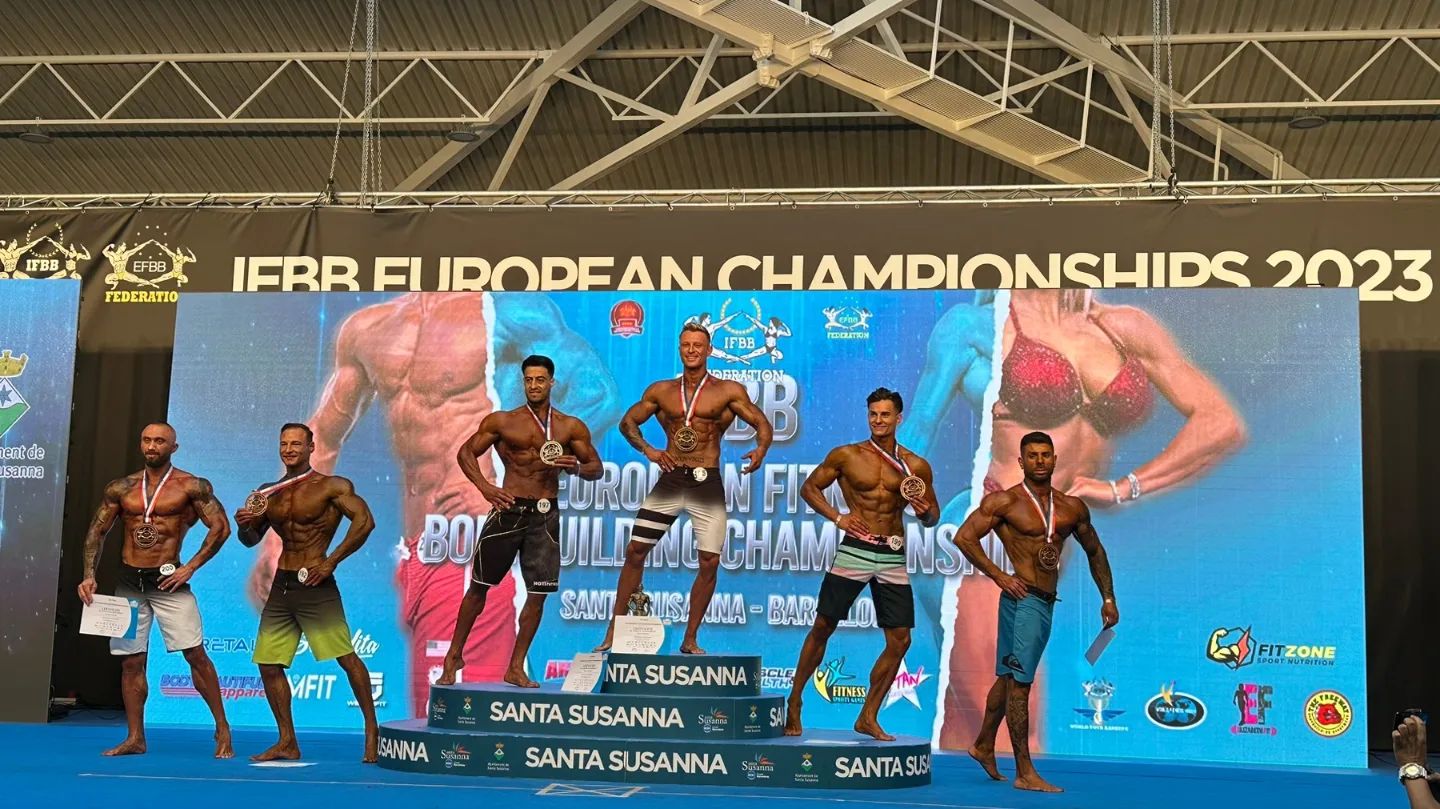 СЕРГІЙ РОЙКО ПОСІВ ЧЕТВЕРТЕ МІСЦЕ НА ЧЕМПІОНАТІ ЄВРОПИ У МЕНС ФІЗИК ДО 179 СМ