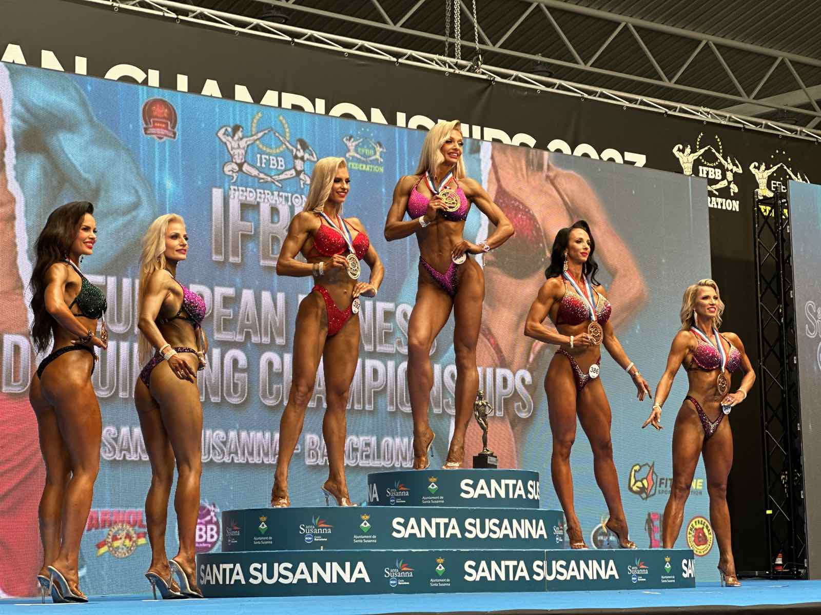МАРІЯ ШЕВЧЕНКО – ЧЕМПІОНКА ЄВРОПИ У БІКІНІ СЕРЕД МАЙСТРІВ!  ГАННА ПРОКОПОВИЧ – ВІЦЕЧЕМПІОНКА ЄВРОПИ У БІКІНІ СЕРЕД МАЙСТРІВ!
