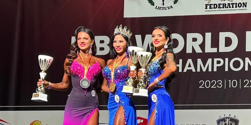 МАРИНА ПОЛАПА – СРІБНА ПРИЗЕРКА ЧЕМПІОНAТУ СВІТУ З ФІТ-МОДЕЛЬ СЕРЕД ЖІНОК ДО 172 СМ!