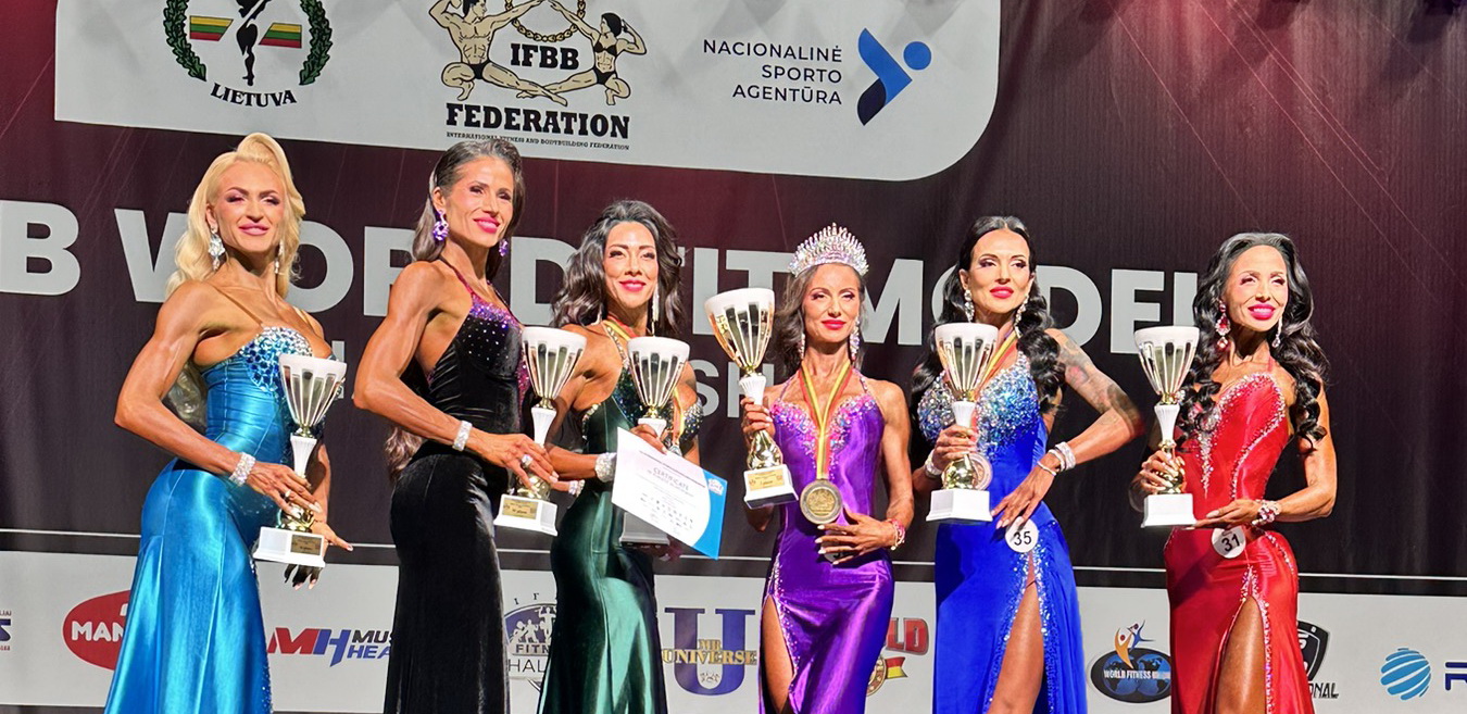 ІННА ХІМИНЕЦЬ ПОСІЛА ШОСТЕ МІСЦЕ НА ЧЕМПІОНАТІ СВІТУ З ФІТ-МОДЕЛЬ СЕРЕД МАЙСТРІВ