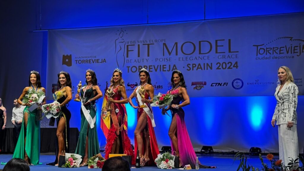 МАРИНА ПОЛАПА – БРОНЗОВА ПРИЗЕРКА МІЖНАРОДНОГО ТУРНІРУ «IFBB MISS FIT MODEL EUROPE»