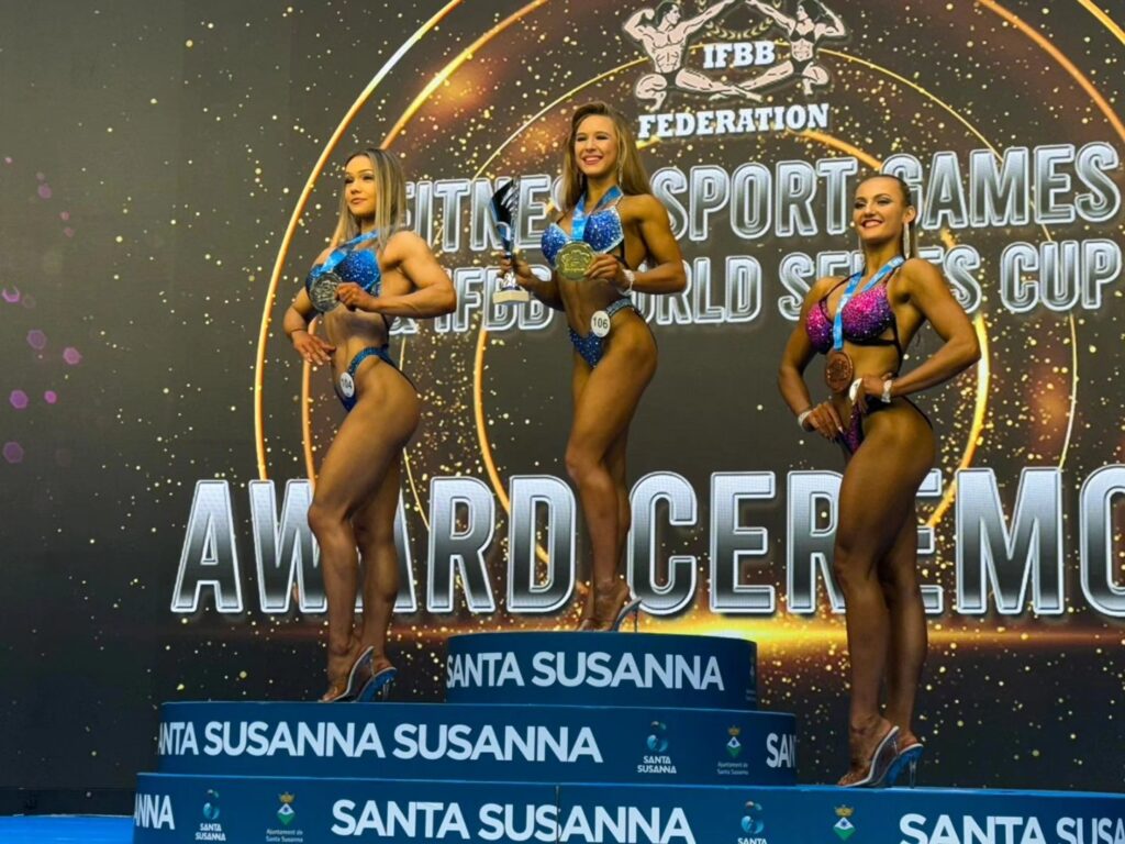 СОФІЯ КИХТЕНКО ЗДОБУЛА ПЕРШУ ЗОЛОТУ МЕДАЛЬ ДЛЯ УКРАЇНИ НА IFBB КУБКУ СВІТУ В ІСПАНІЇ