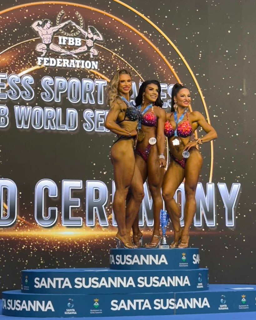 АНАСТАСІЯ ШЕВЧЕНКО ВИБОРОЛА СРІБЛО ДЛЯ УКРАЇНИ НА IFBB КУБКУ СВІТУ В ІСПАНІЇ У ВЕЛНЕСІ