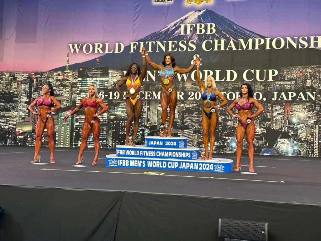 ЮЛІЯ ГОРНУШКІНА ПОСІЛА ЧЕТВЕРТЕ МІСЦЕ НА IFBB ЧЕМПІОНАТІ СВІТУ У ВЕЛНЕСІ СЕРЕД ЖІНОК