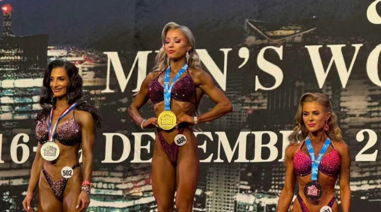 РУЩАК ОЛЕНА ВИБОРОЛА БРОНЗУ НА IFBB ЧЕМПІОНАТІ СВІТУ У БІКІНІ СЕРЕД ЖІНОК