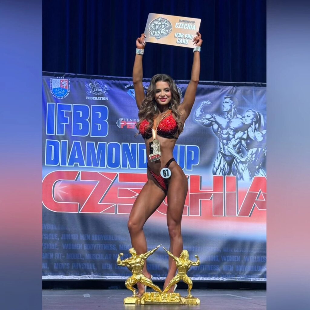 IFBB Diamond Cup Czechia 2025: українка Крістіна Горулько — абсолютна чемпіонка серед жінок у бікіні!