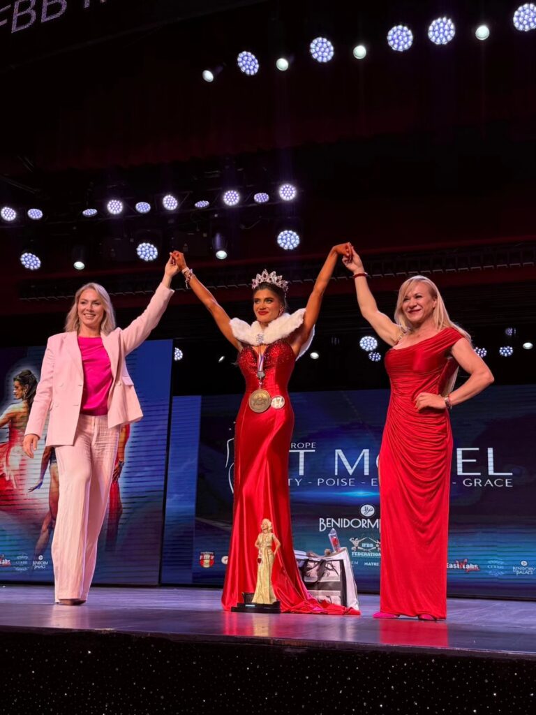 ВЛАДИСЛАВА ЧАБАН — АБСОЛЮТНА ПЕРЕМОЖНИЦЯ «MISS FIT MODEL EUROPE»!