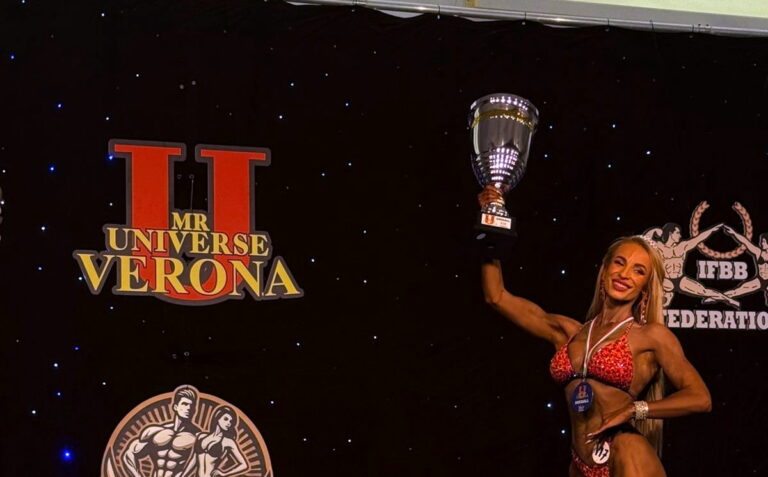 КАТЕРИНА ПОЖЕВІЛОВА – АБСОЛЮТНА ПЕРЕМОЖНИЦЯ МІЖНАРОДНОГО ТУРНІРУ «2025 IFBB MR.UNIVERSE VERONA» У БІКІНІ СЕРЕД ЖІНОК!