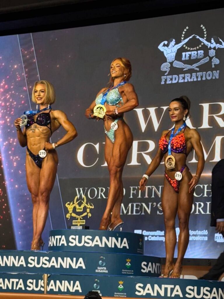 АНЖЕЛІКА МАТРУХАН – ЧЕМПІОНКА СВІТУ СЕРЕД ЮНІОРОК У БОДІФІТНЕСІ!