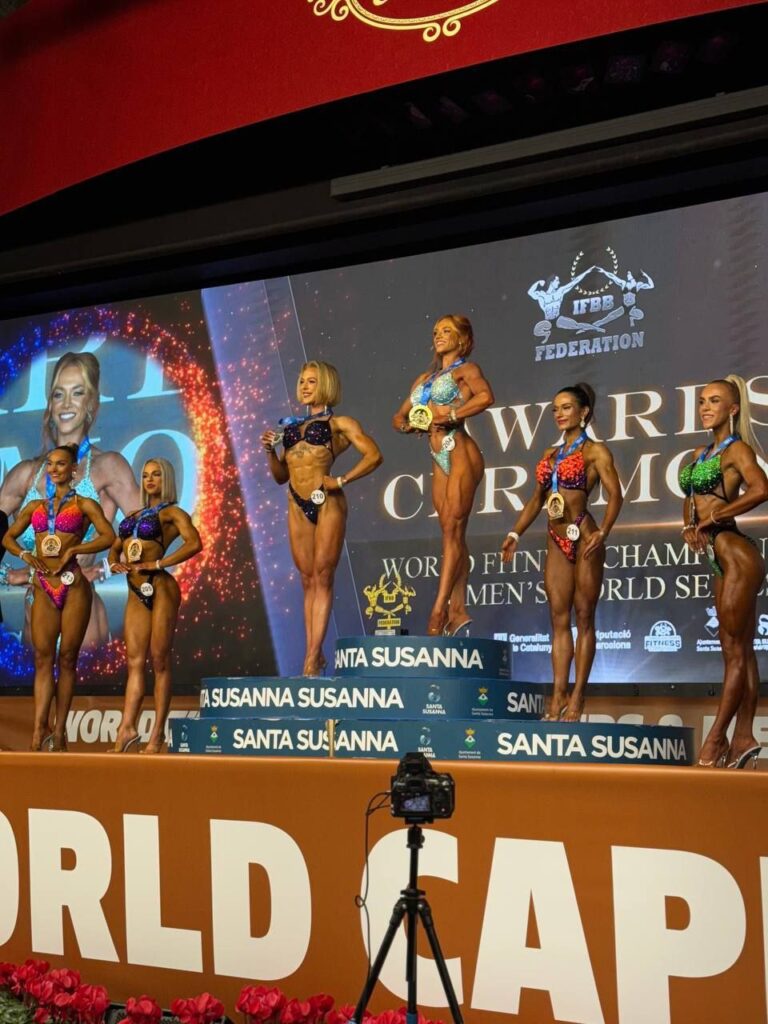 АНЖЕЛІКА МАТРУХАН – ЧЕМПІОНКА СВІТУ СЕРЕД ЮНІОРОК У БОДІФІТНЕСІ!