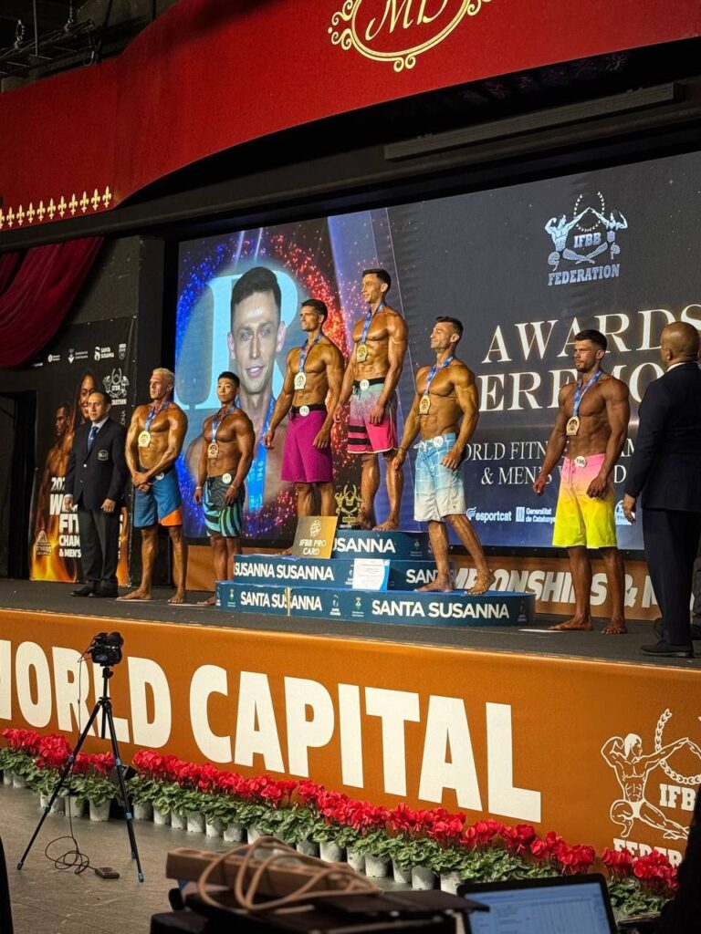 ВАДИМ МЕЛЬНИК У ТОП-5 У МЕНС ФІЗИК СЕРЕД ЧОЛОВІКІВ НА ЗМАГАННЯХ СВІТОВОЇ СЕРІЇ IFBB