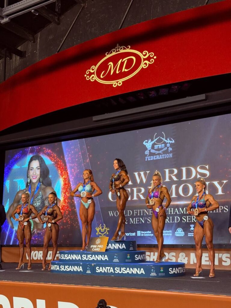 АНЖЕЛІКА МАТРУХАН – ВІЦЕЧЕМПІОНКА СВІТУ У БОДІФІТНЕСІ СЕРЕД ЖІНОК!