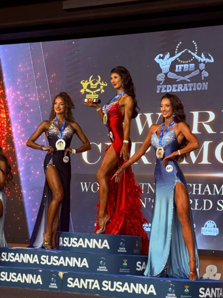 УКРАЇНКА АННА НОЗДРІНА – БРОНЗОВА ПРИЗЕРКА ЧЕМПІОНАТУ СВІТУ У ФІТ-МОДЕЛЬ СЕРЕД ЖІНОК!