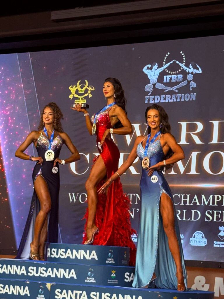 УКРАЇНКА АННА НОЗДРІНА – БРОНЗОВА ПРИЗЕРКА ЧЕМПІОНАТУ СВІТУ У ФІТ-МОДЕЛЬ СЕРЕД ЖІНОК!