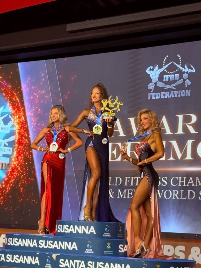 АННА МИТЯЙ – ВІЦЕЧЕМПІОНКА СВІТУ У ФІТ-МОДЕЛЬ СЕРЕД ЮНІОРОК!