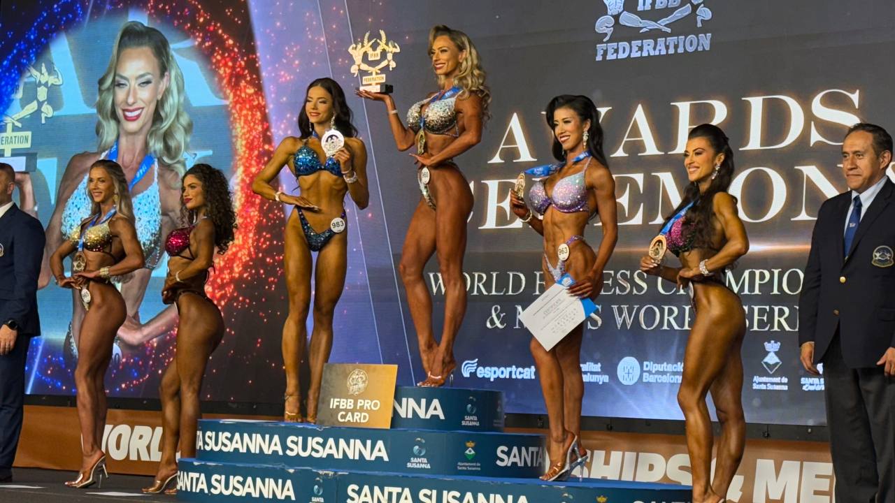 УКРАЇНКА АНГЕЛІНА ЗАСОБА У ТОП-6 НА ЧЕМПІОНАТІ СВІТУ У БІКІНІ СЕРЕД ЖІНОК