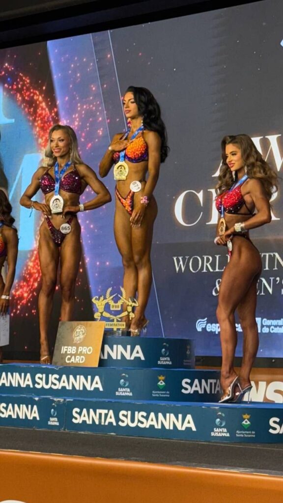 КРИСТИНА ГОРУЛЬКО – БРОНЗОВА ПРИЗЕРКА ЧЕМПІОНАТУ СВІТУ СЕРЕД ЖІНОК У БІКІНІ!