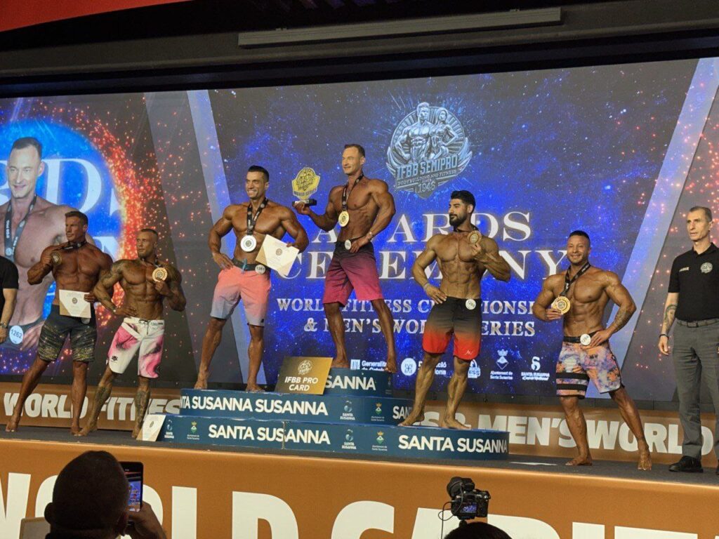 СЕРГІЙ РОЙКО – ПЕРЕМОЖЕЦЬ ТУРНІРУ СВІТОВОЇ СЕРІЇ IFBB SEMI PRO У МАСКУЛЯР МЕНС ФІЗИК!