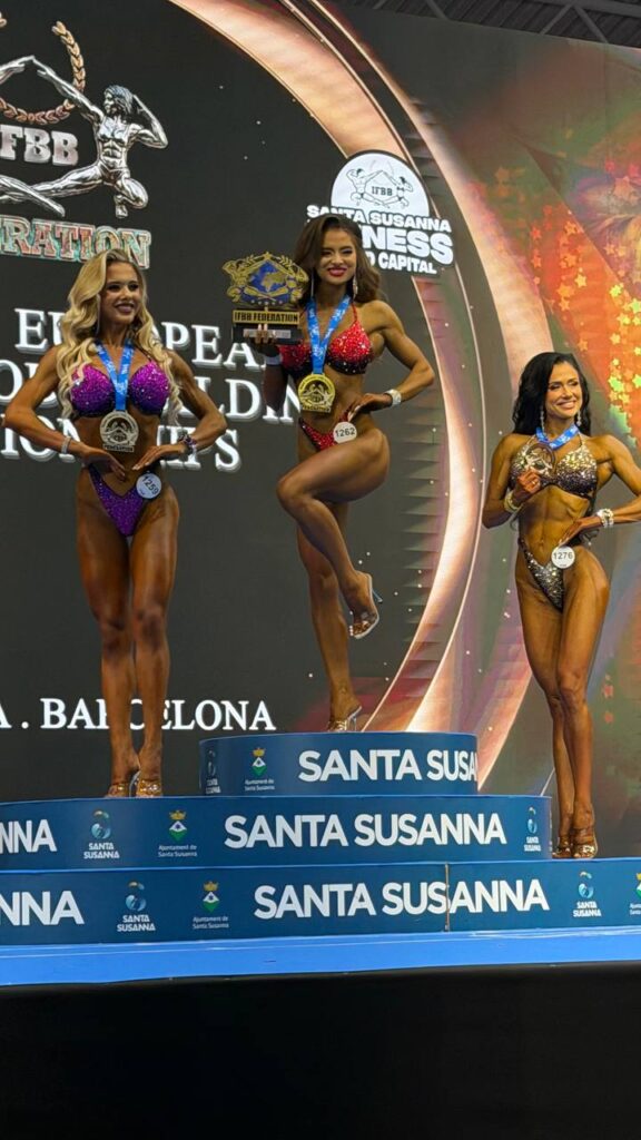 КРИСТИНА ГОРУЛЬКО – ЧЕМПІОНКА ЄВРОПИ У БІКІНІ СЕРЕД ЖІНОК ДО 164 СМ! ЛІНА ЄРМАК – П’ЯТА!