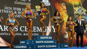 КРИСТИНА ГОРУЛЬКО – ЧЕМПІОНКА ЄВРОПИ У БІКІНІ СЕРЕД ЖІНОК ДО 164 СМ! ЛІНА ЄРМАК – П’ЯТА!