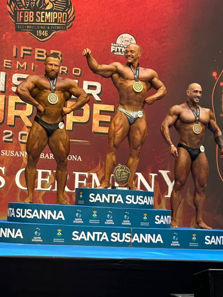 ДМИТРО ГРАБАРЧУК - СРІБНИЙ ПРИЗЕР «2026 IFBB PRO MR. EUROPE» У БОДІБІЛДИНГУ ДО 95 КГ!