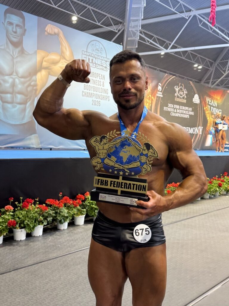 ФЕДІР ХАШАЛОВ – ЧЕМПІОН ЄВРОПИ У ФІТНЕСІ СЕРЕД ЧОЛОВІКІВ!