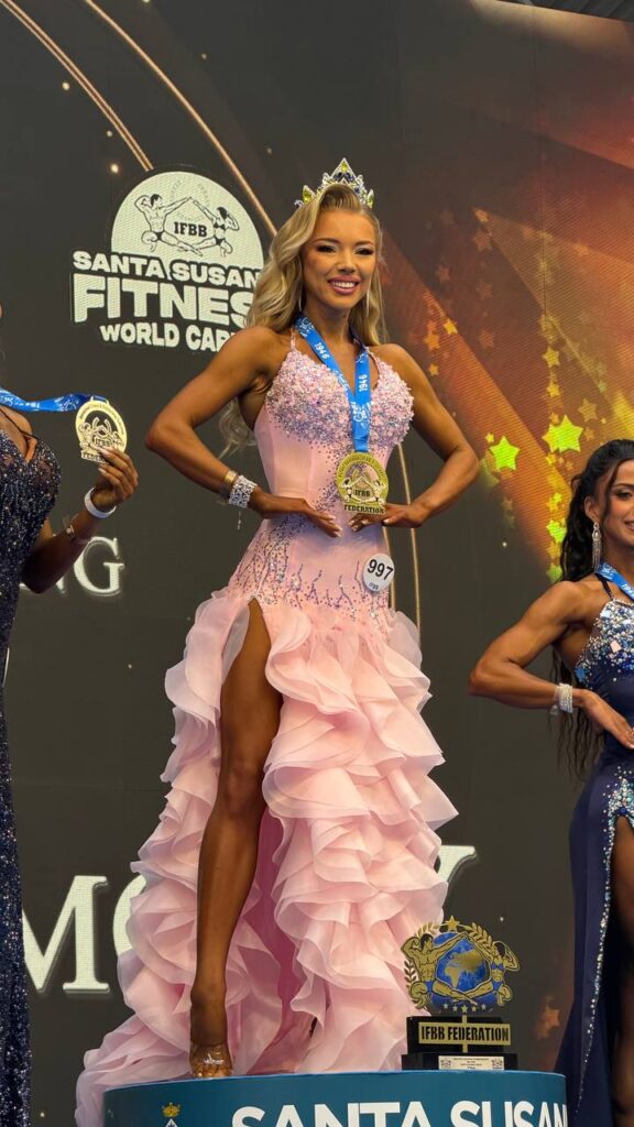 ЕЛІОНОРА КОМАРНИЦЬКА – ЧЕМПІОНКА ЄВРОПИ У ФІТ-МОДЕЛЬ ДО 169 СМ!