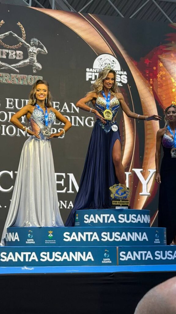 КАТЕРИНА ЛИСОВА – ВІЦЕЧЕМПІОНКА ЄВРОПИ У ФІТ-МОДЕЛЬ СЕРЕД МАЙСТРІВ!