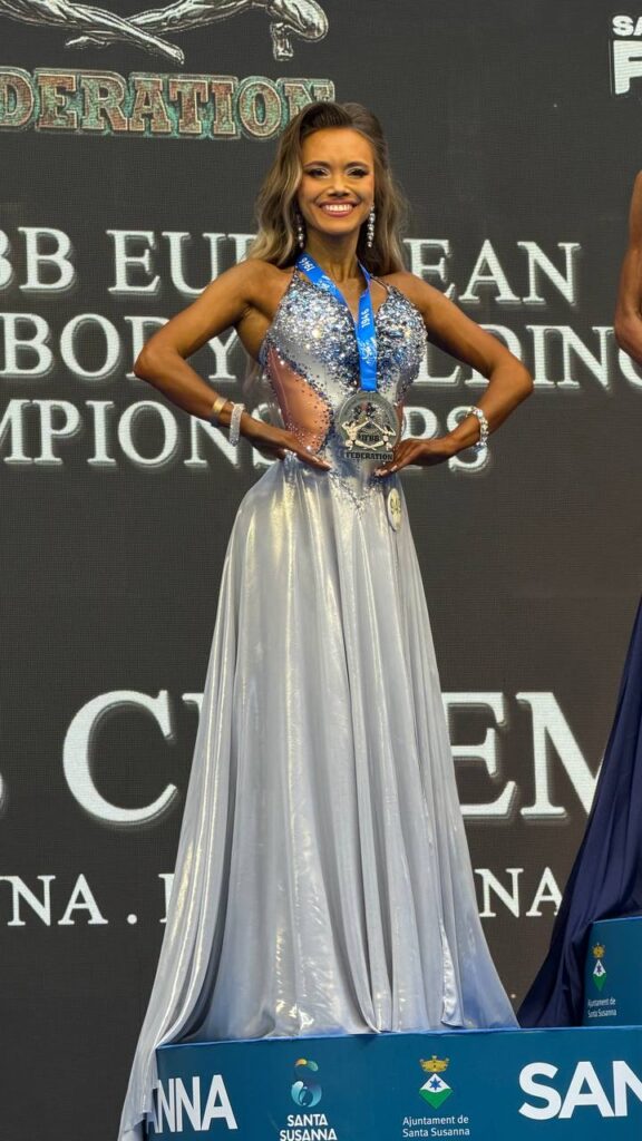 КАТЕРИНА ЛИСОВА – ВІЦЕЧЕМПІОНКА ЄВРОПИ У ФІТ-МОДЕЛЬ СЕРЕД МАЙСТРІВ!
