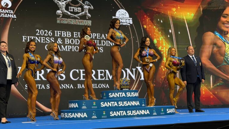 КРИСТИНА ТОКАРЄВА ТА ІРИНА ЛІТУН У ТОП-6 НА ЧЕМПІОНАТІ ЄВРОПИ У БІКІНІ СЕРЕД ЖІНОК ДО 166 СМ!