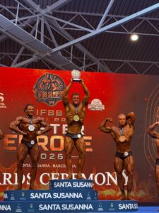 АНДРІЙ БОГДАНЬОК – ПЕРЕМОЖЕЦЬ «2026 IFBB PRO MR. EUROPE» У МЕНС КЛАСИК ФІЗИК ДО 180 СМ! ВАДИМ ОГІЛЬКО  – ВОЛОДАР «БРОНЗИ»!