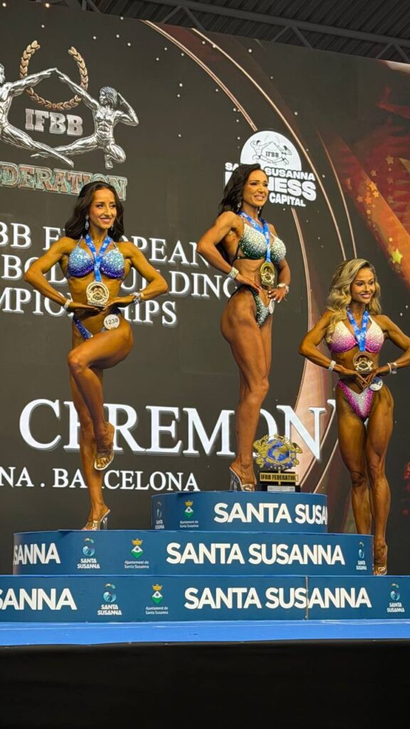 НАТАЛІЯ ПРОКОПЧУК – СРІБНА ПРИЗЕРКА ЧЕМПІОНАТУ ЄВРОПИ У БІКІНІ ДО 162 СМ!