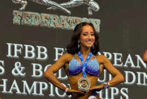 НАТАЛІЯ ПРОКОПЧУК – СРІБНА ПРИЗЕРКА ЧЕМПІОНАТУ ЄВРОПИ У БІКІНІ ДО 162 СМ!